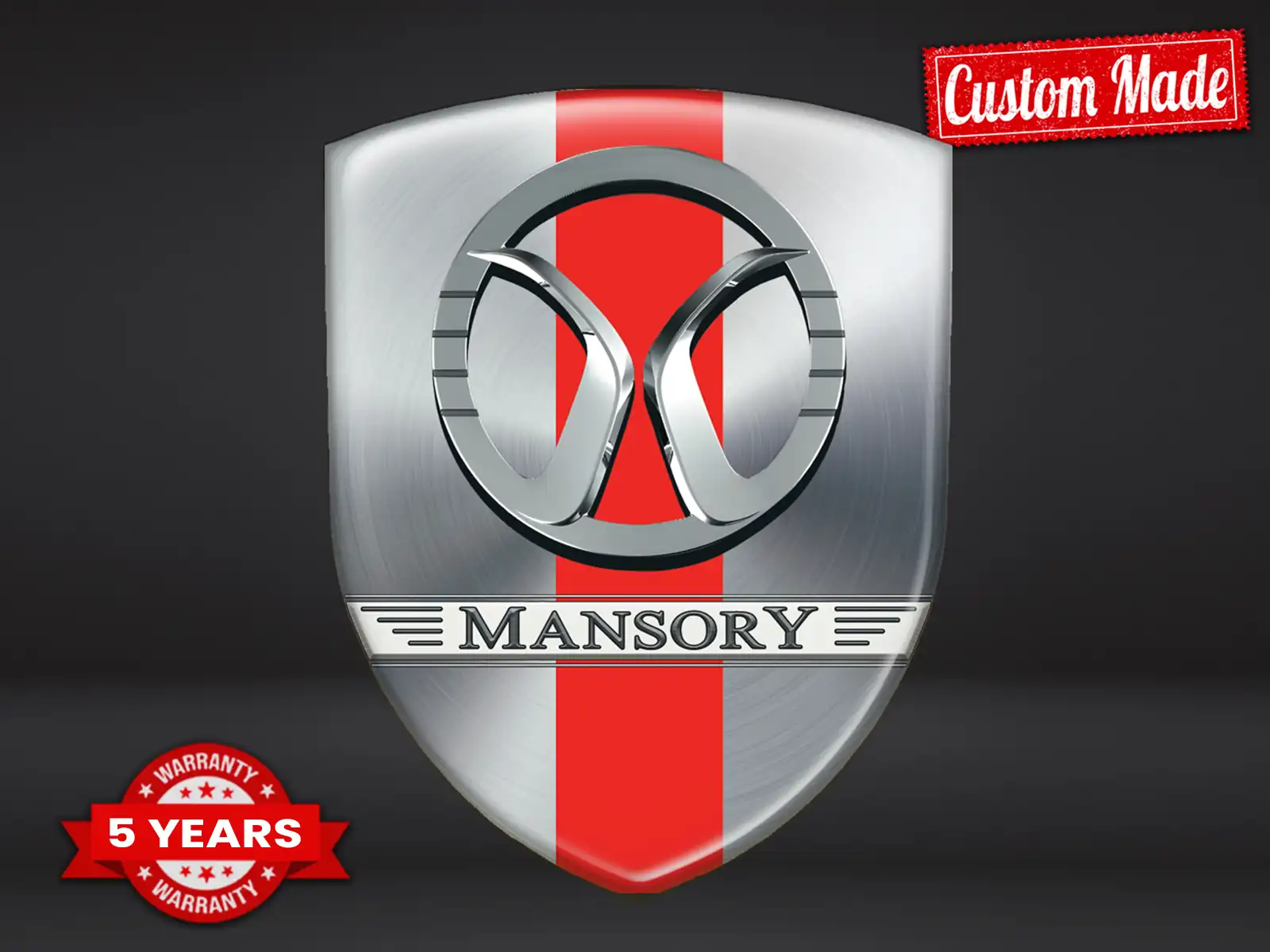 Mansory Pegatinas Adhesivas Resistentes Limitadas Alta Calidad